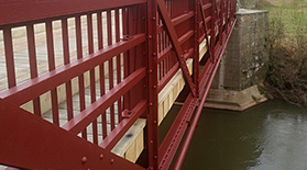 Most přes Labe v Kuksu