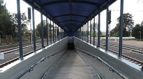 podchod v železniční stanici Chodov - antigraffiti nátěr